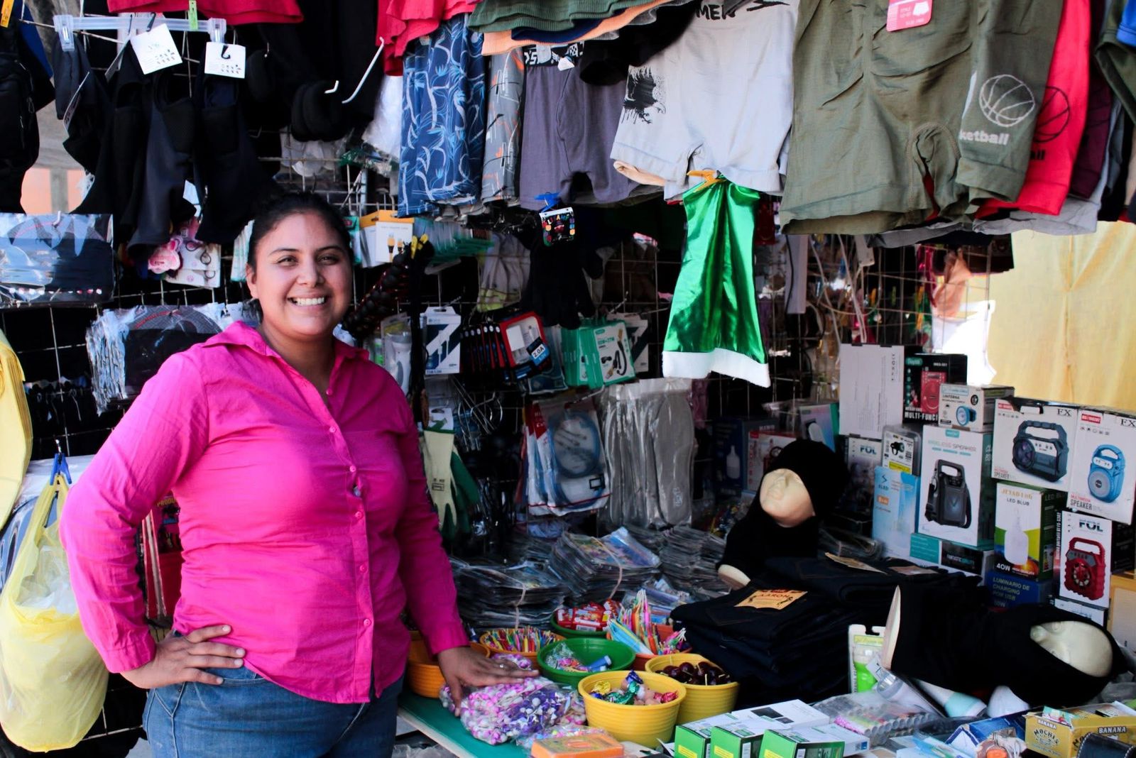 verbena y tianguis navideño en el centro de Villa Unión, Mazatlán