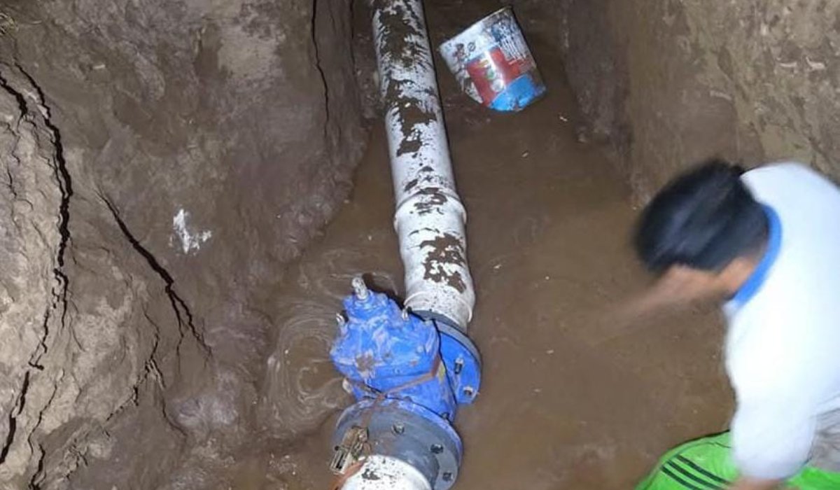 Tomas clandestinas de agua en Guasave, Sinaloa