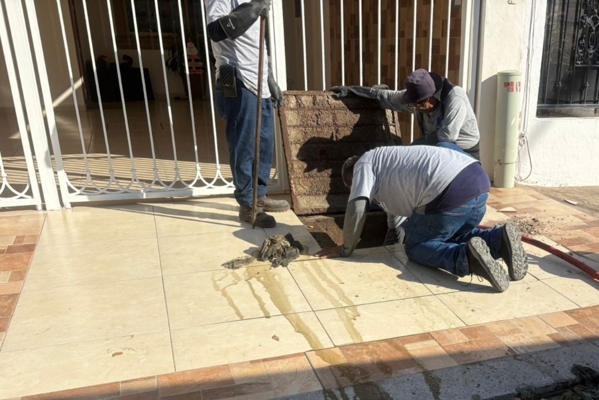 Desazolves correctivos en Mazatlán
