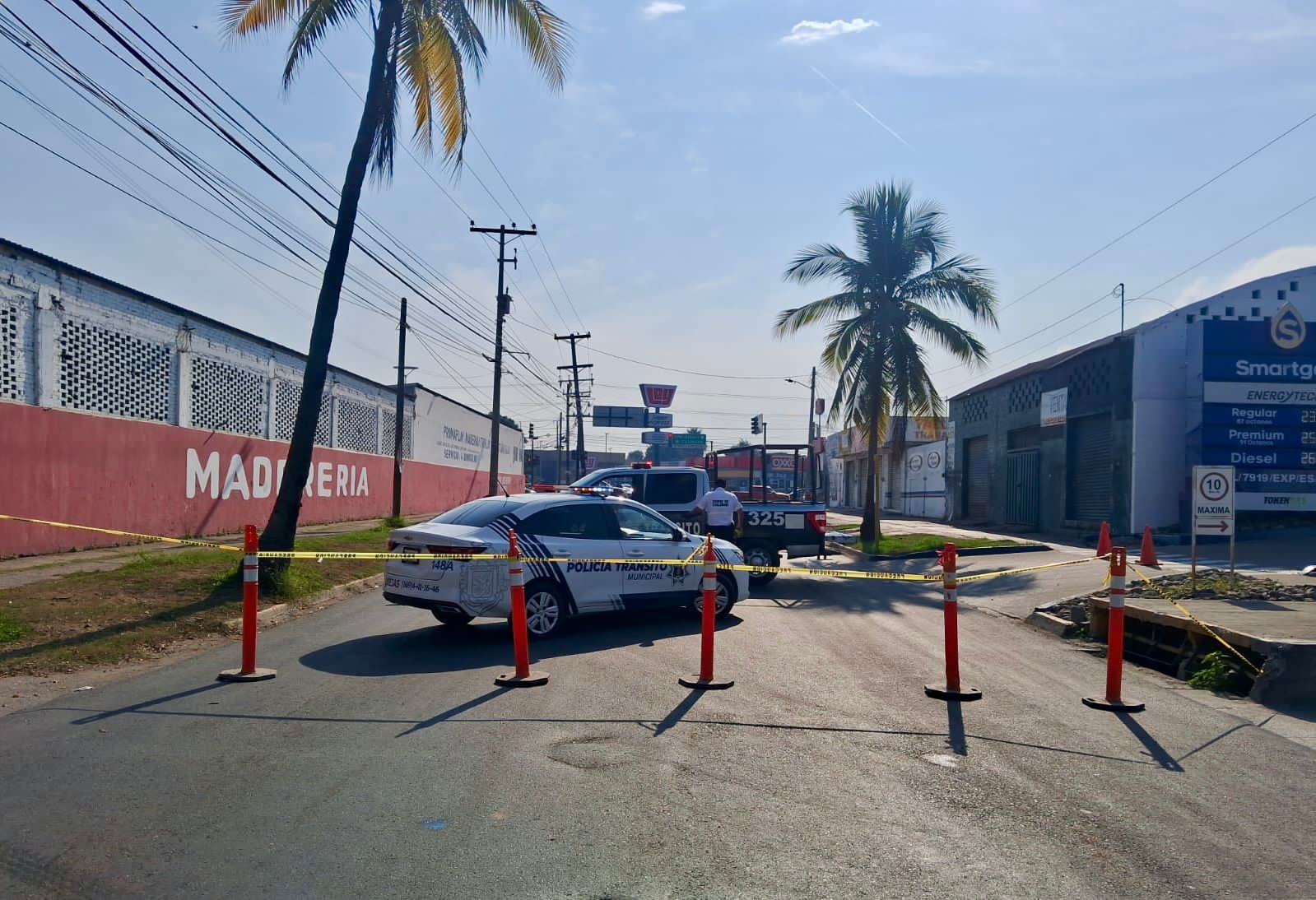 Se obstaculiza tráfico en Mazatlán por obras