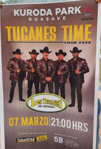 Tucanes de Tijuana en Carnaval de Guasave 2026