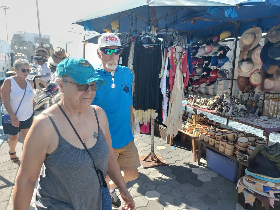 turistas en Mazatlán