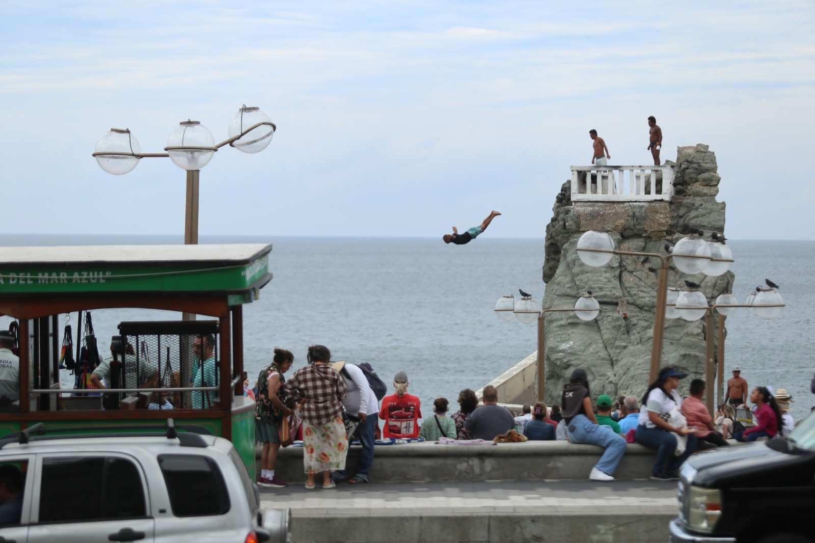 turistas en Mazatlán
