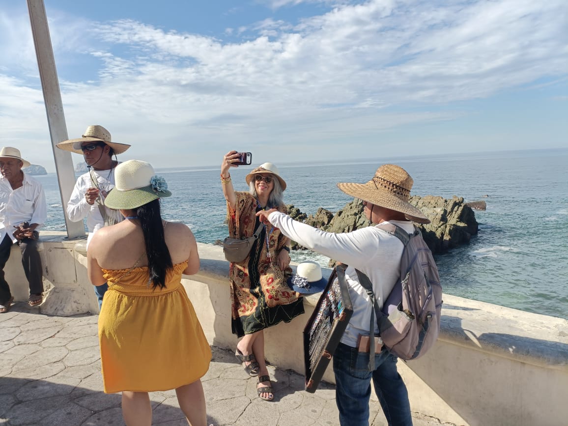 turistas en Mazatlán