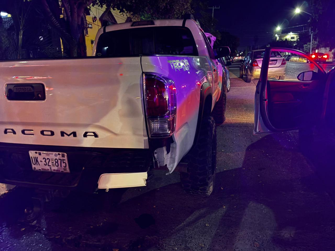 Una mujer lesionada dejó un accidente múltiple en el Centro de Los Mochis