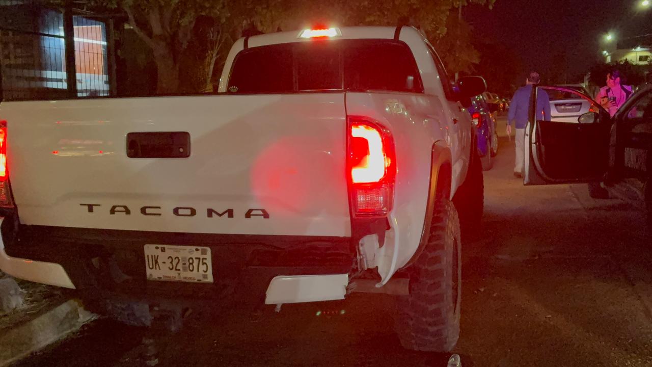 Una mujer lesionada dejó un accidente múltiple en el Centro de Los Mochis