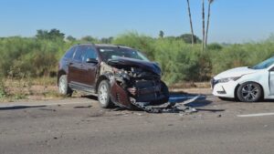 Seis personas lesionadas tras accidente en la México 15 y Flor Azúl en Ahome