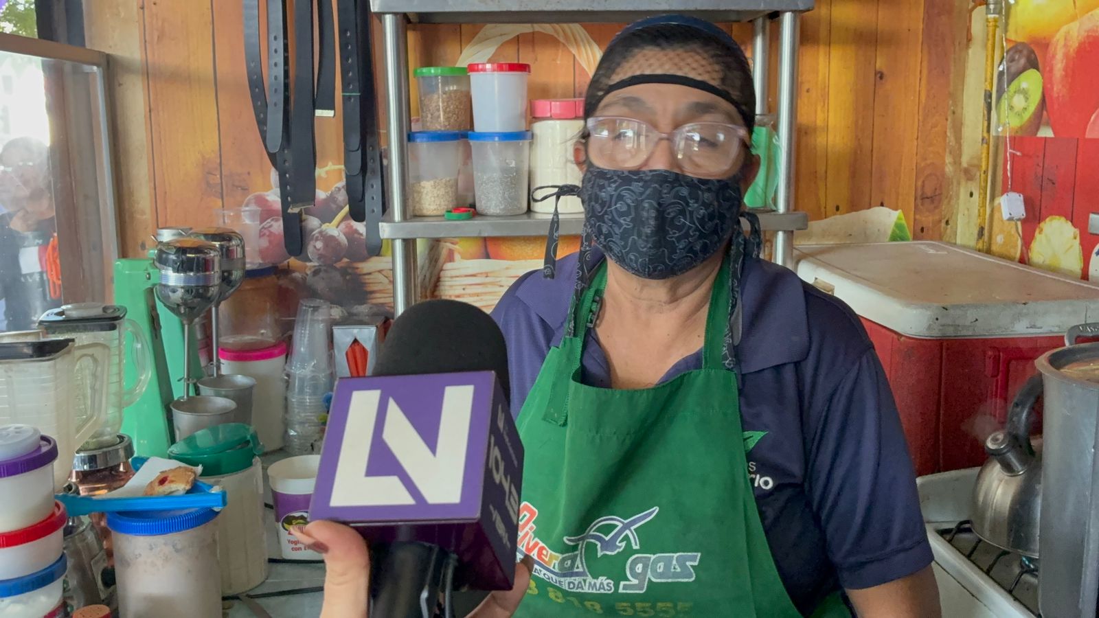 Vendedora del mercado