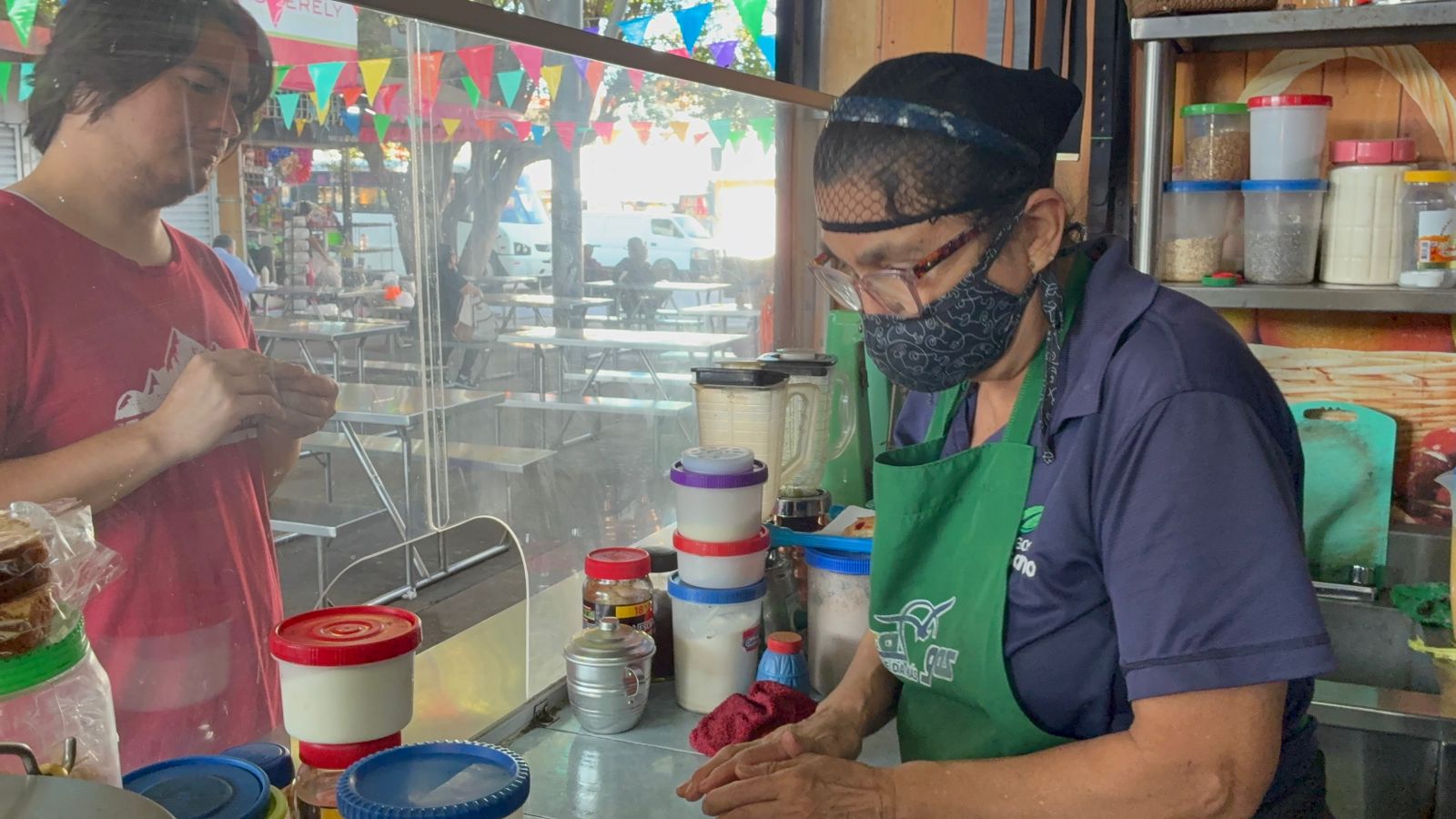 Vendedora del mercado
