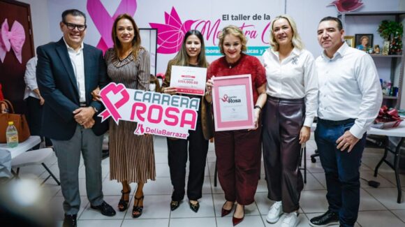 Vibra Medios entrega donativo a DIF Sinaloa recaudado en Carrera Rosa Delia Barraza 2025