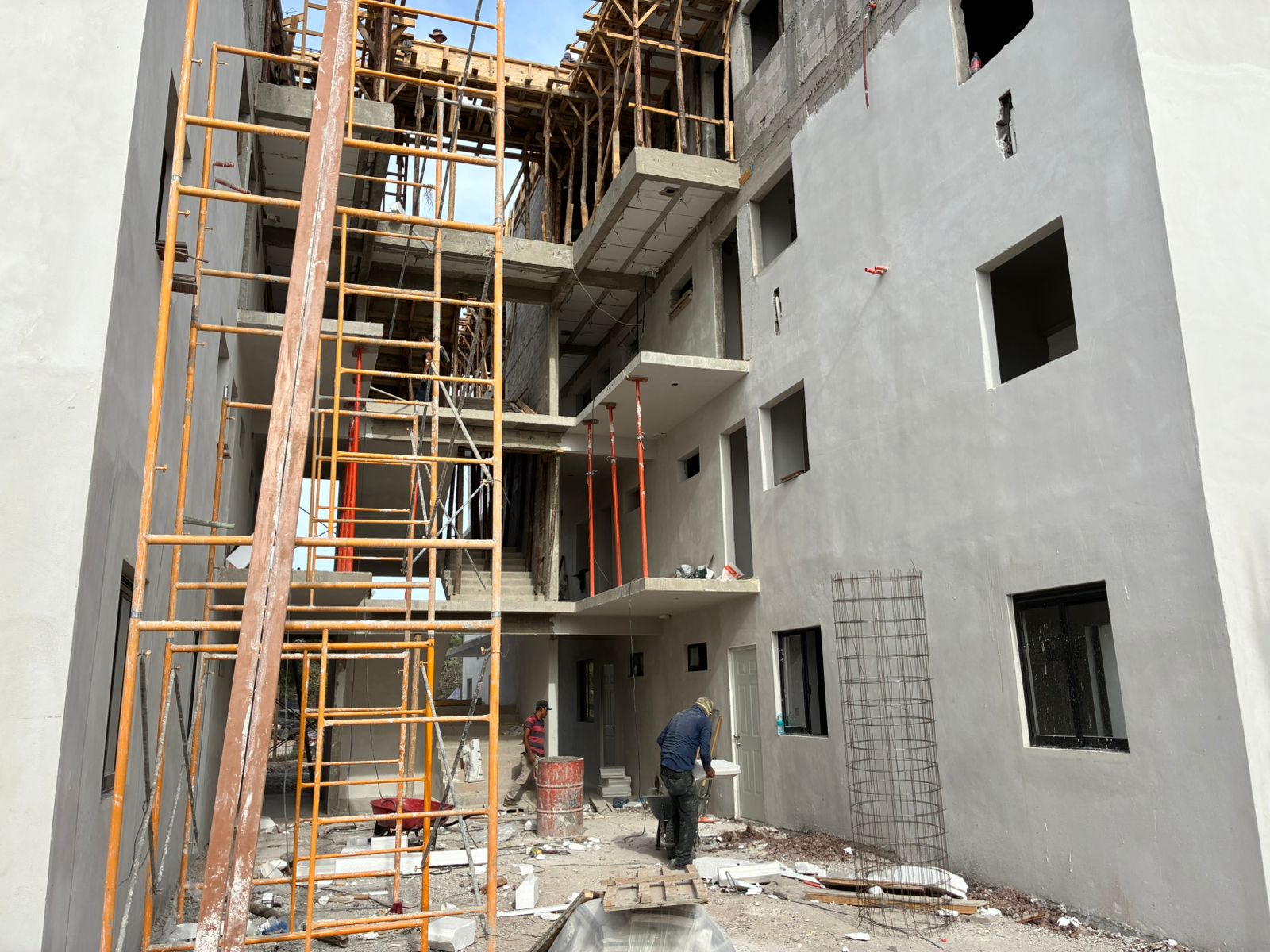 Construcción de Viviendas del Bienestar en Los Mochis, Sinaloa
