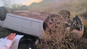 volcadura en tetamboca el fuerte sin