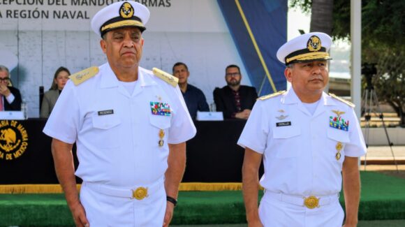 Deja José Reséndiz Sandoval la comandancia de la Cuarta Región Naval en Mazatlán, Sinaloa