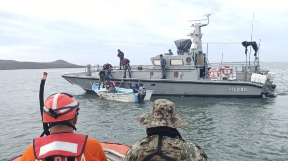 Realiza Secretaría de Marina ejercicios de protección en el puerto de Topolobampo, Sinaloa