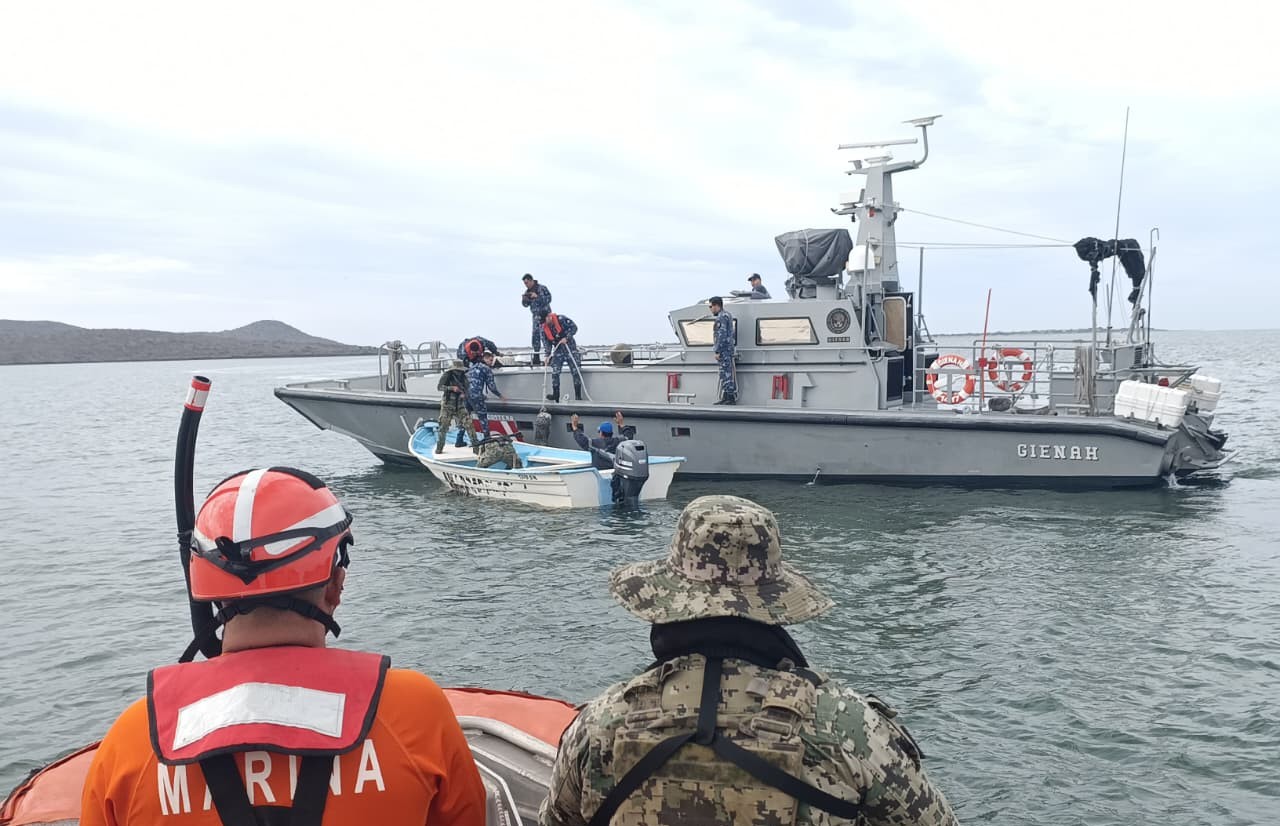 Realiza Marina ejercicios de protección en Topolobampo