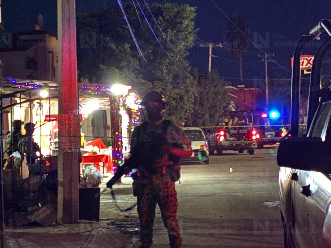 Asesinan a balazos a un hombre en un puesto de Hot Dog en el Fraccionamiento Villa bonita de Culiacán, Sinaloa