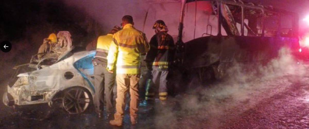 Accidente en la México-Cuernavaca deja cuatro muertos y once heridos