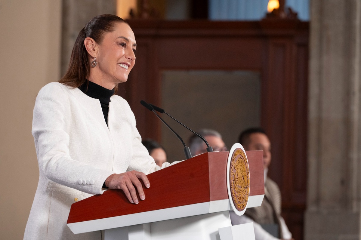 Claudia Sheinbaum señala crecimiento en la economía mexicana