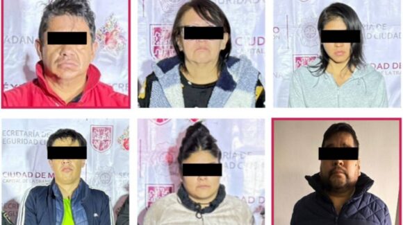 Detienen a líderes de Los Tanzanios y del Cártel de Tláhuac en operativos en CDMX