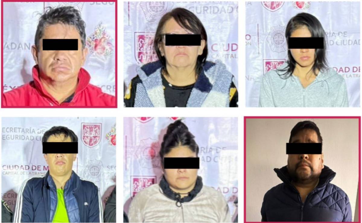 Detienen a líderes de Los Tanzanios y del Cártel de Tláhuac en operativos
