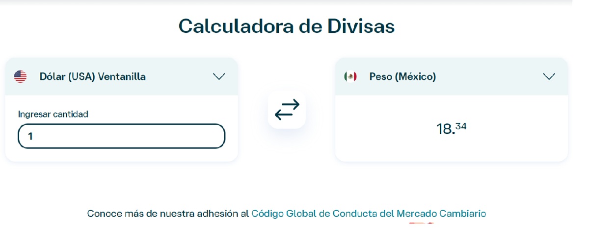 Dolar Banamex 05 de Enero 26