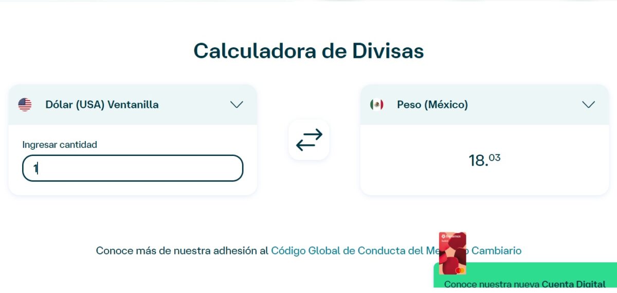 Dolar Banamex 19 Enero 2026