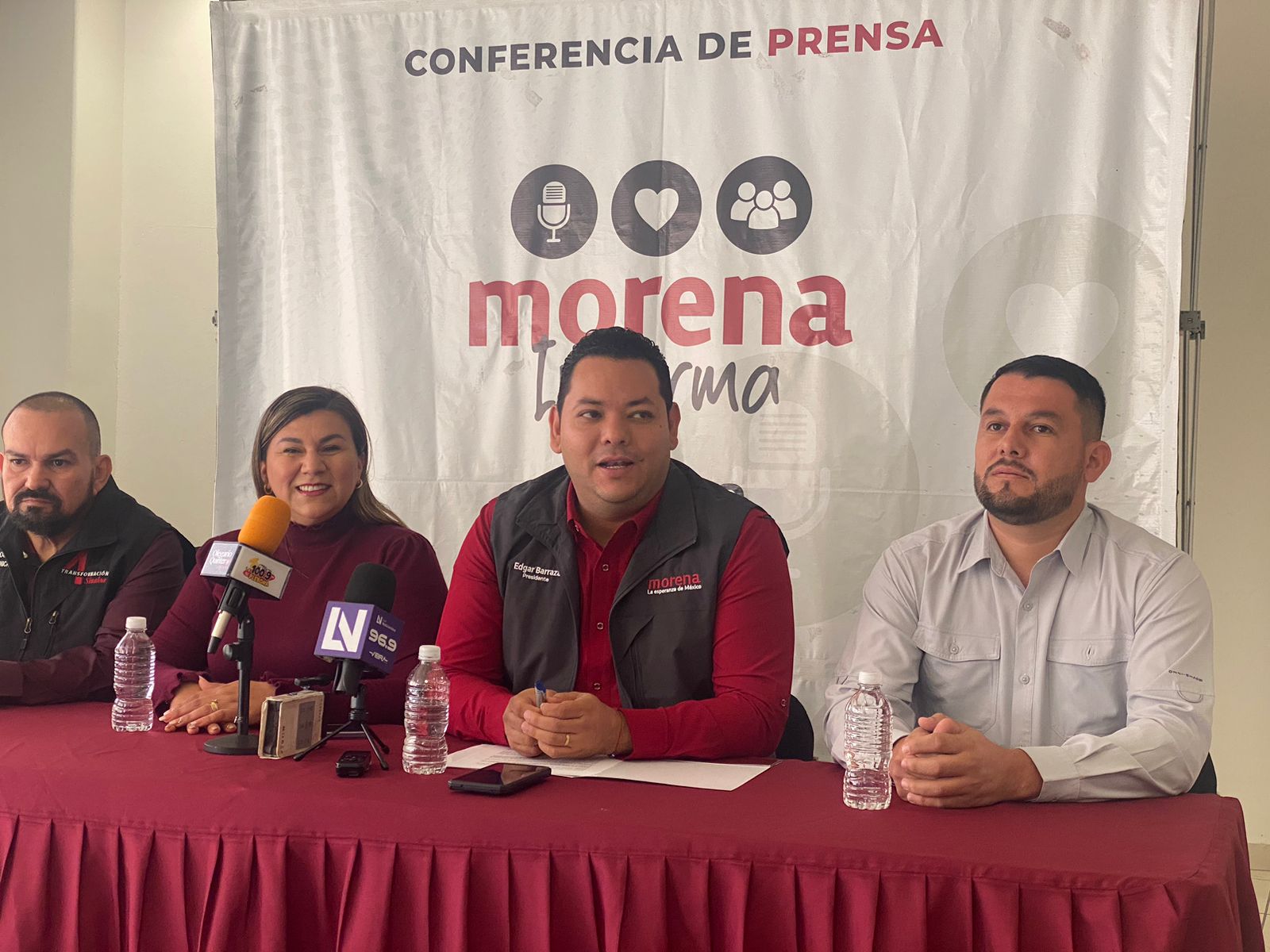 Edgar Barraza Castillo dirigente la 4T en Sinaloa hablo sobre el caso los mochis