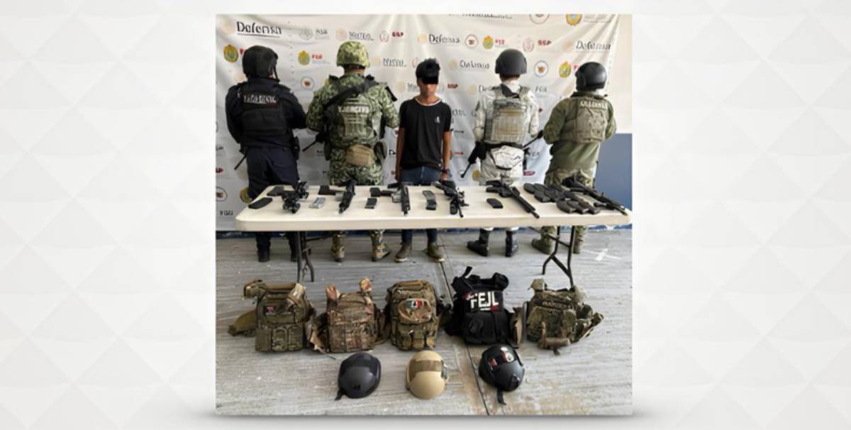 Enfrentamiento en Veracruz deja cuatro detenidos, incluido un adolescente