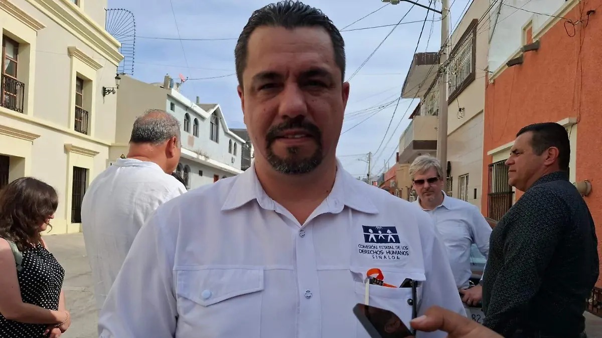 Erik Tiznado Sánchez jefe de Derechos Humanos en la zona sur