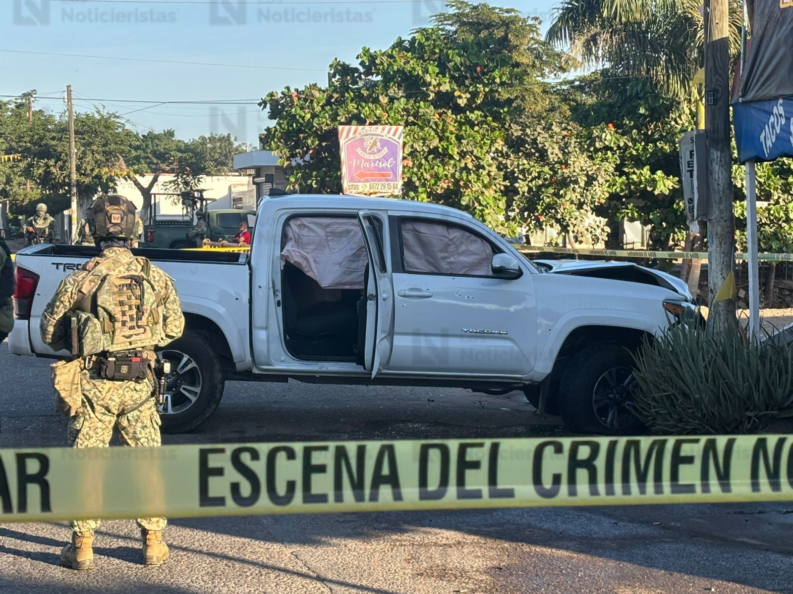 Francisco Javier El Z1 es tacado a balazos en culiacan