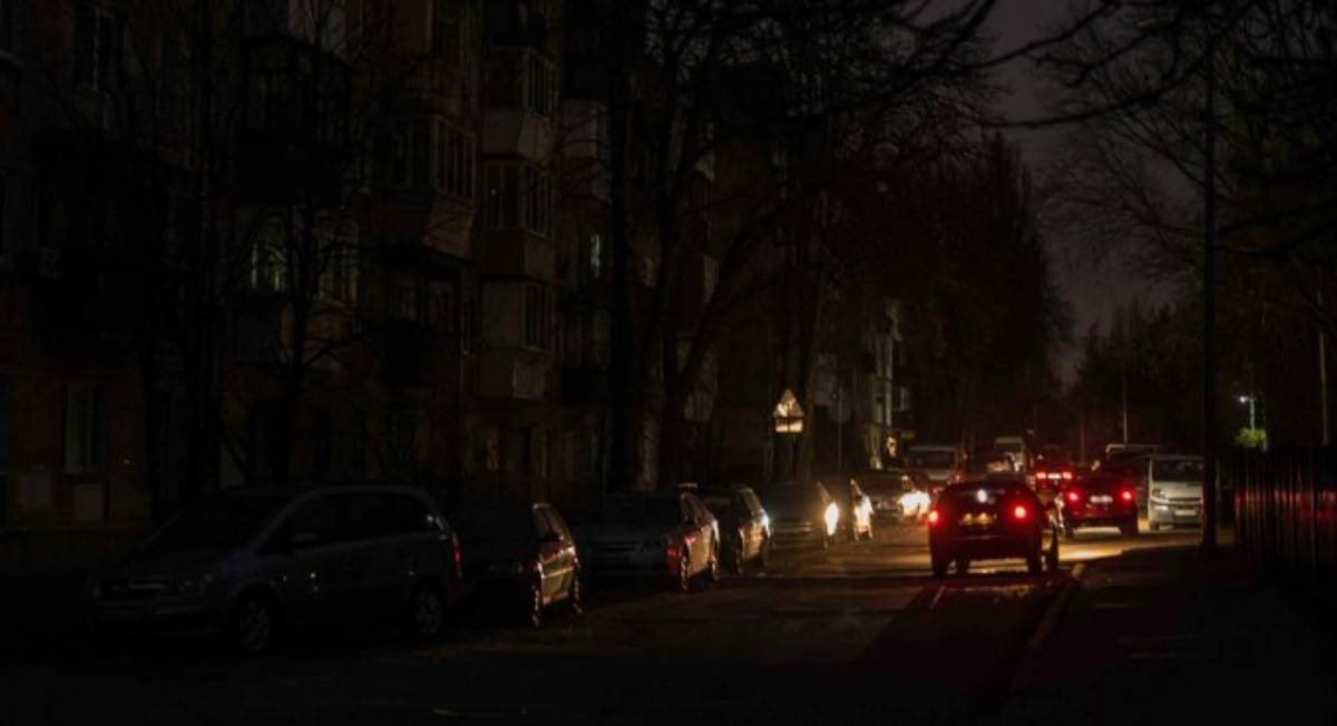 Kiev a oscuras y sin calefacción por ataque ruso