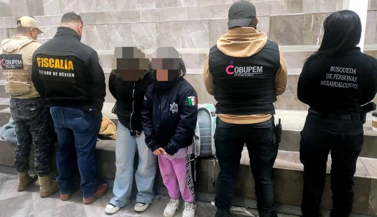 Localizan con vida a hermanas desaparecidas en Nezahualcóyotl