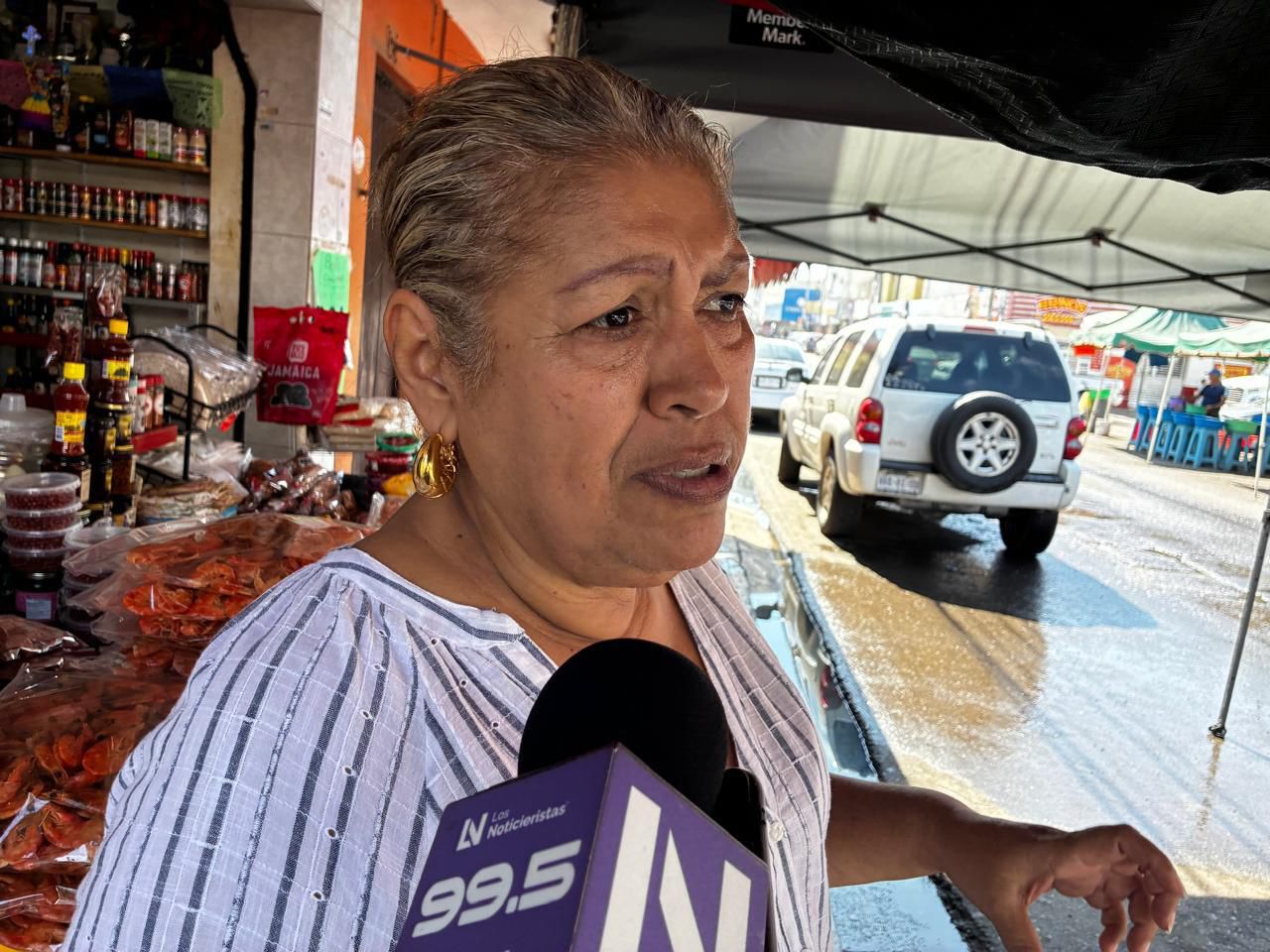 Maria de Jesus Beltran presidenta de la Union de Camaroneras de Mazatlan