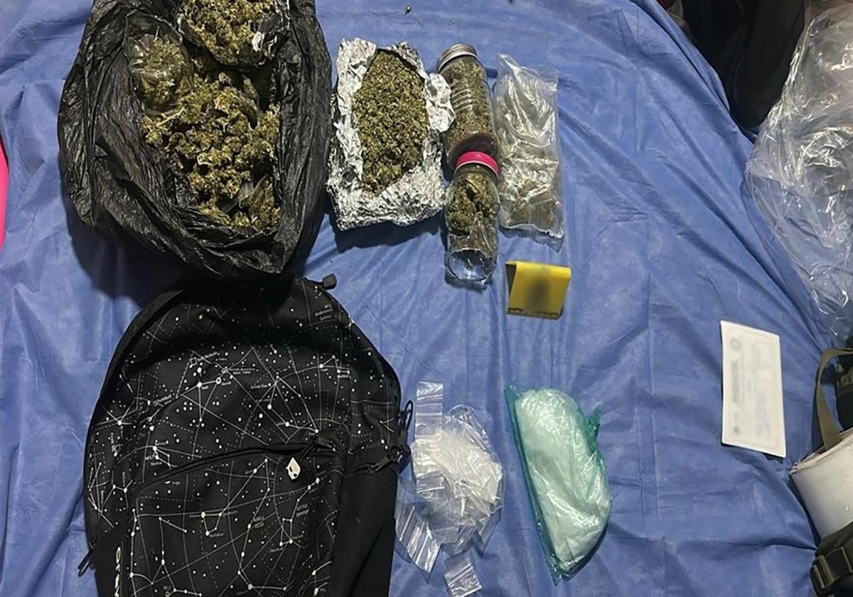 Marihuana asegurada en operativo