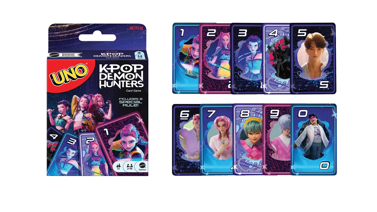 Mattel UNO KPop Demon Hunters