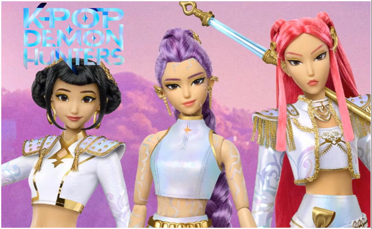 Mattel anuncia nueva línea de juguetes de KPop Demon Hunters