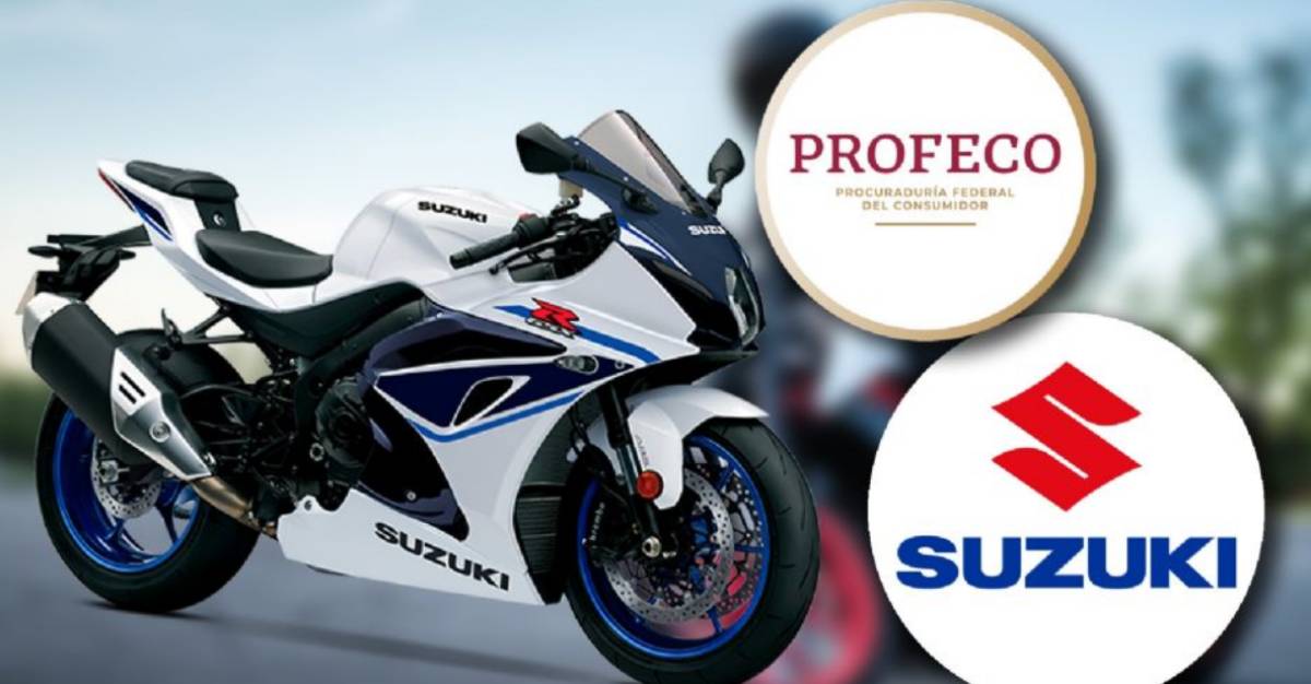 Profeco llama a revisión más de ocho mil motocicletas Suzuki por fallas en frenos y arranque