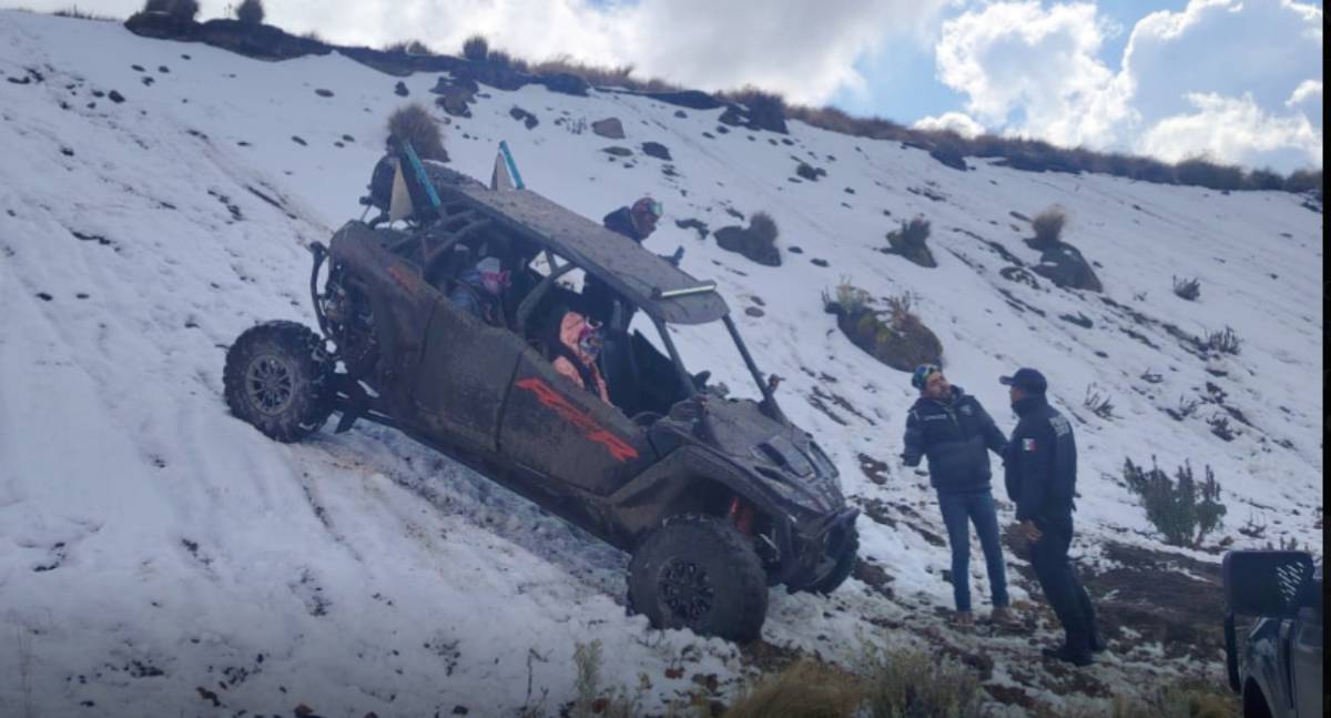 Profepa sanciona por primera vez tránsito ilegal en el Nevado de Toluca