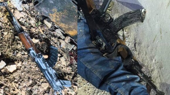 FOTOS | Esto fue lo asegurado a los 4 abatidos durante enfrentamiento en La Cascada, en Culiacán