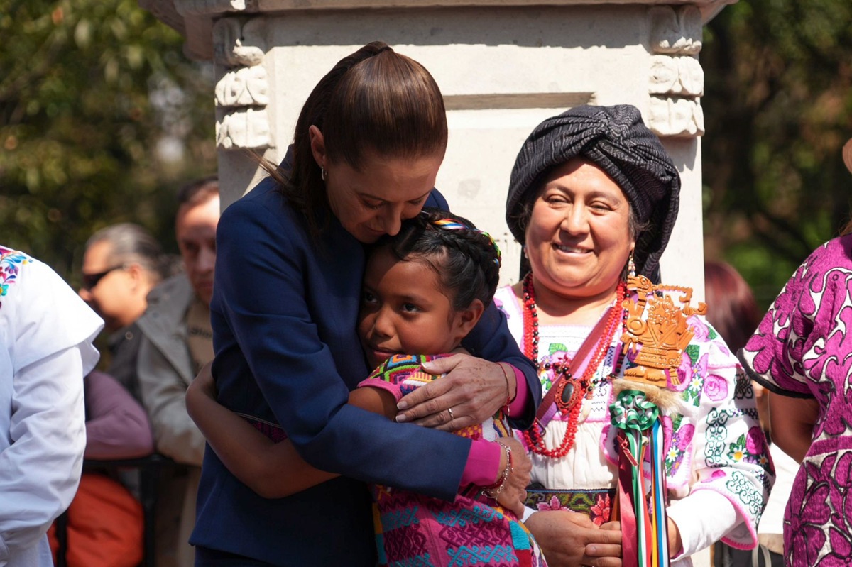 Sheinbaum inaugura 6 estatuas dedicadas a mujeres indígenas 2