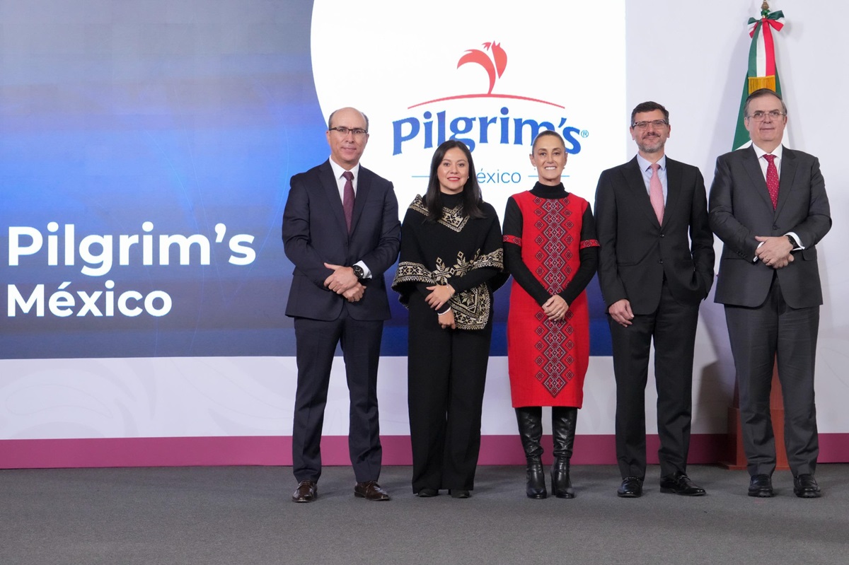 Sheinbaum anuncia que Pilgrim´s Pride invertirá 300 mdd en México