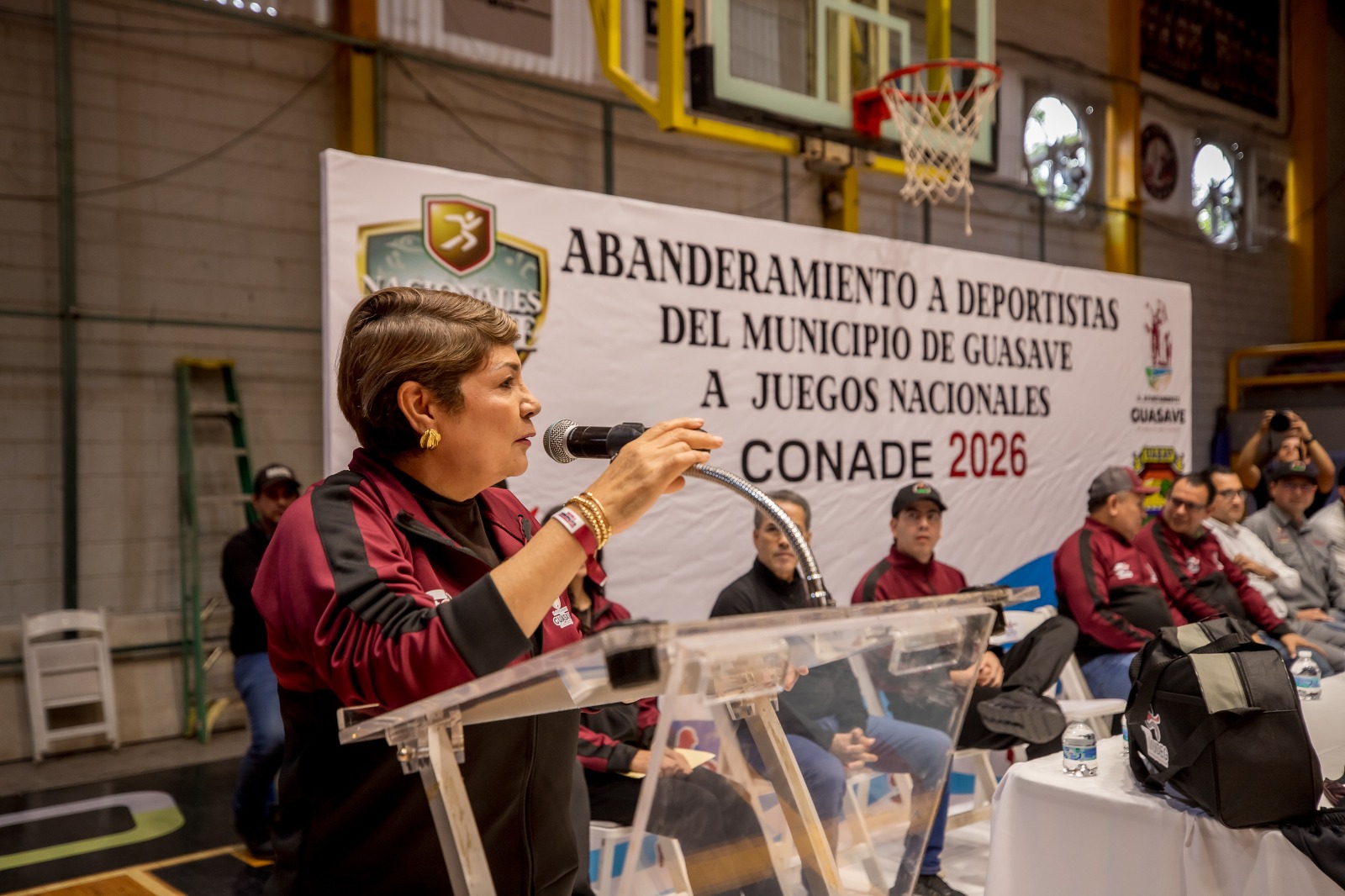 Abanderamiento de la Delegación Guasave rumbo a los Juegos Conade 2026