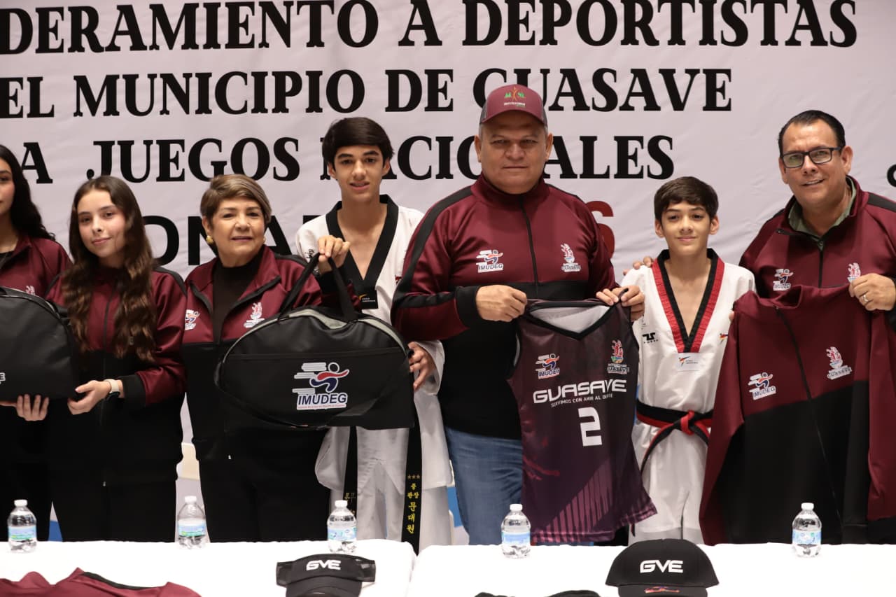 Abanderamiento de la Delegación Guasave rumbo a los Juegos Conade 2026