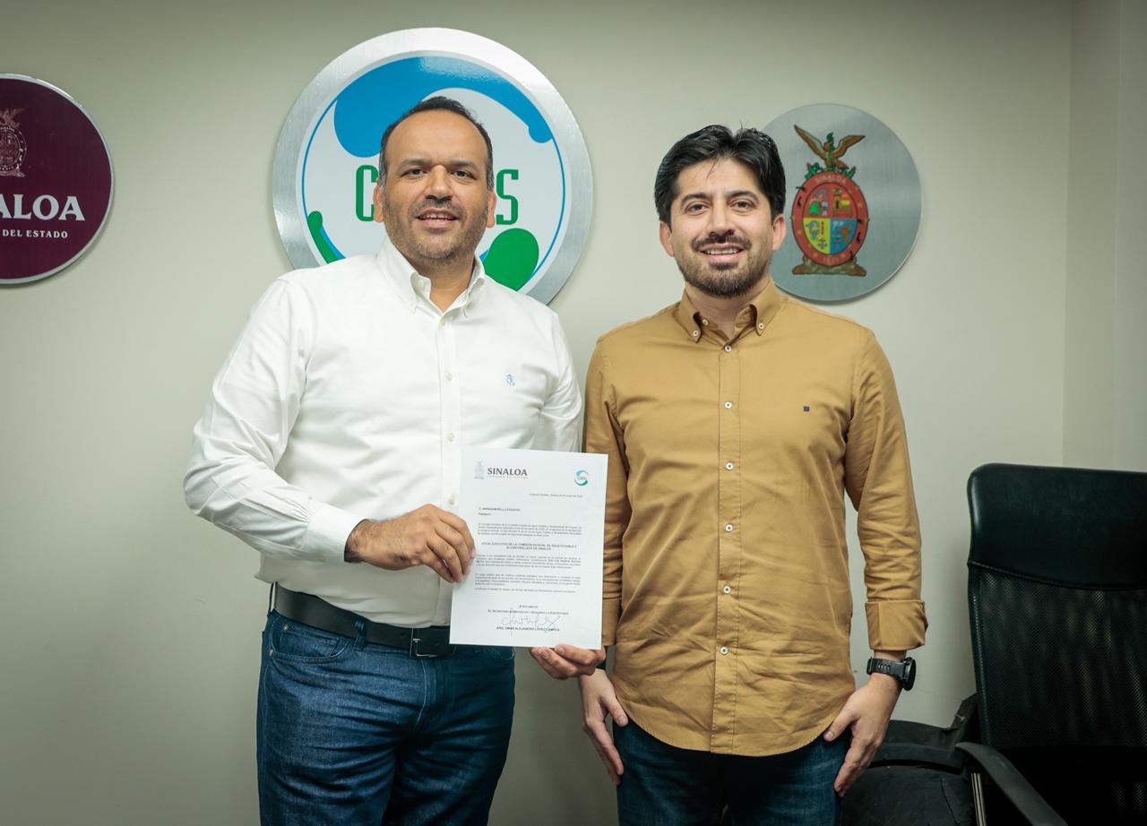 Abraham Bello Esquivel rinde protesta como titular de Ceapas en Sinaloa