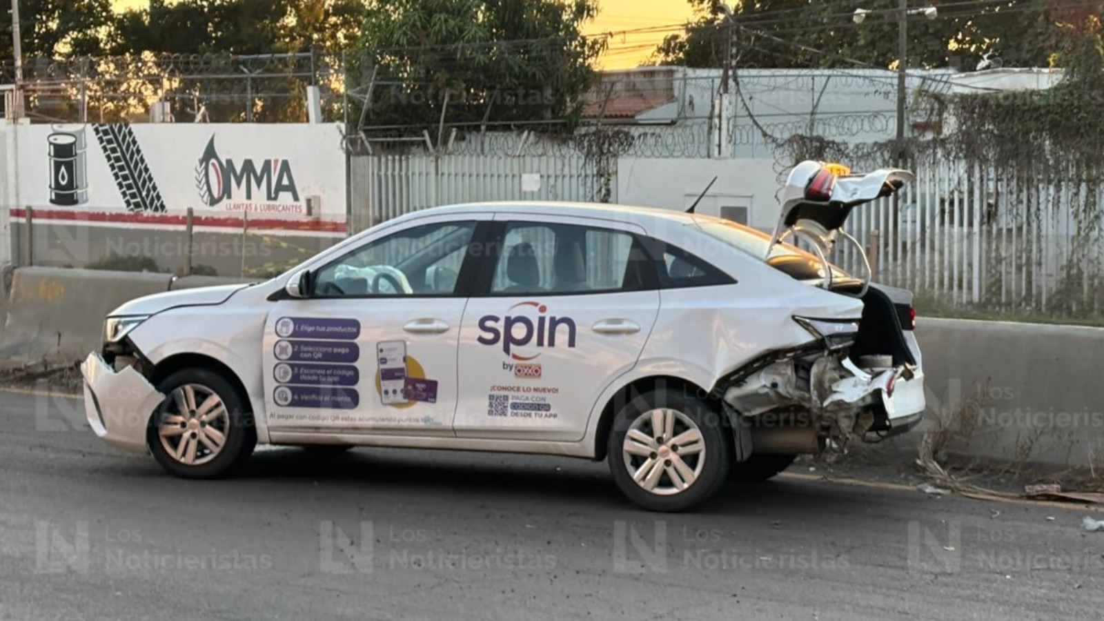 Accidente en la carretera Culiacán-Eldorado, en Sinaloa