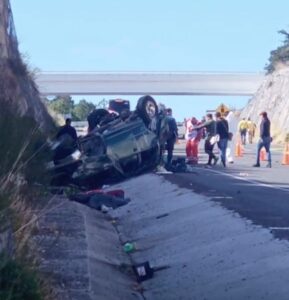 Accidente en la Supercarretera Durango–Mazatlán