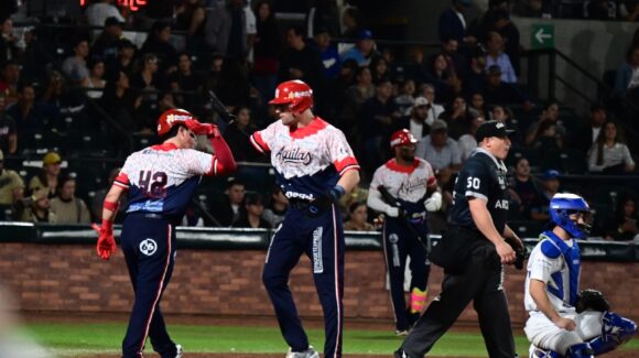 Águilas y Algodoneros toman ventaja; Naranjeros y Cañeros emparejan sus series en los playoffs de la LMP