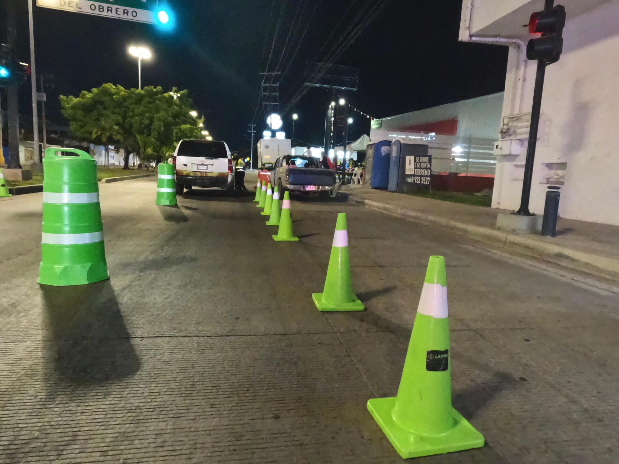 Operativo alcoholímetro en Mazatlán