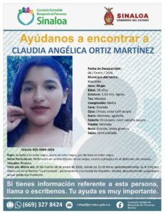 Desaparecida en Mazatlán