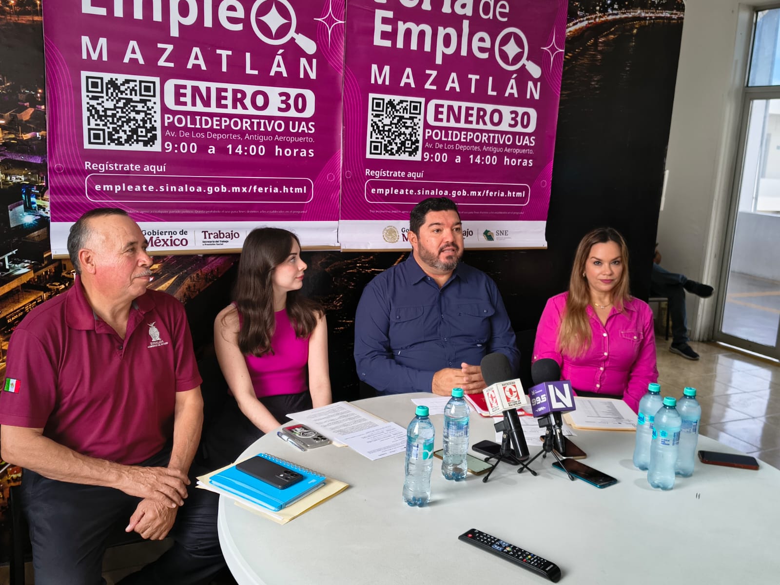 Anuncian Feria de Empleo en Mazatlán